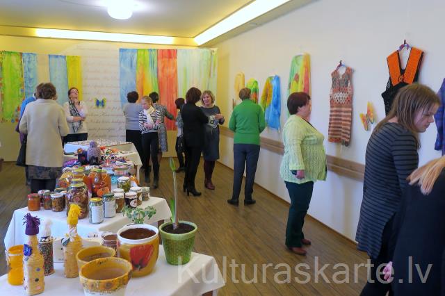 izstādes " Praktiskie darbi" atklāšana